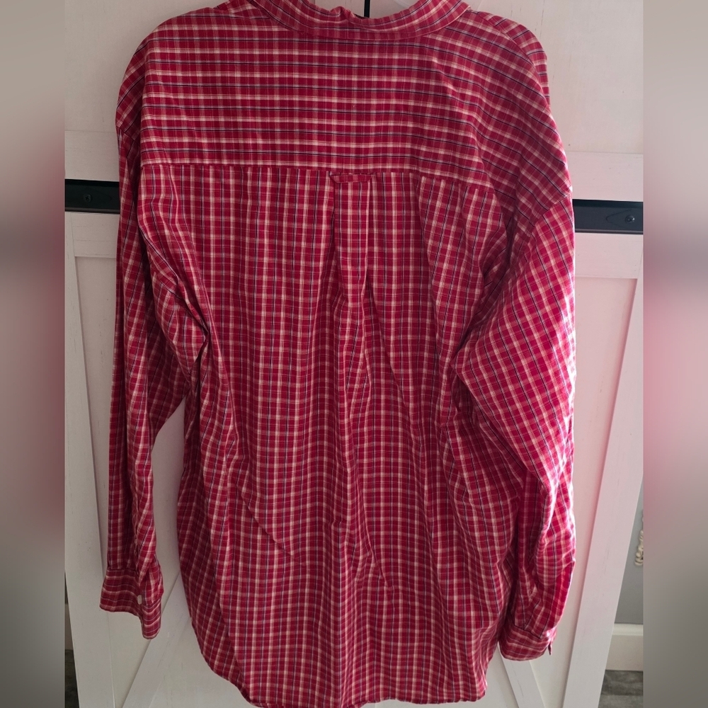 Surf River Men's Classic Red Checkered Shirt - Picture 4 of 4
